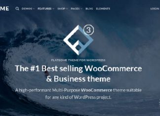 Share theme Wordpress Flatsome - Theme đa năng, bán hàng load cực nhanh