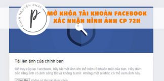 Hướng dẫn mở khóa tài khoản Facebook Checkpoint 72h Hướng dẫn mở khóa tài khoản Facebook Checkpoint 72h