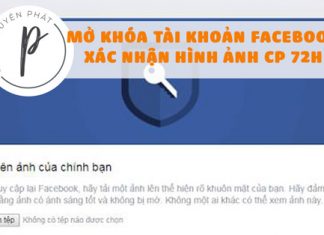 Hướng dẫn mở khóa tài khoản Facebook Checkpoint 72h Hướng dẫn mở khóa tài khoản Facebook Checkpoint 72h