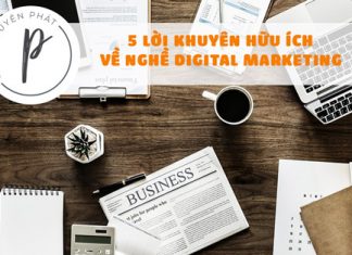 5 lời khuyên dành cho người mới vào nghề marketing