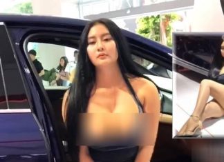 [Khủng hoảng truyền thông] Người mẫu Võ Huỳnh Ngọc Phụng lộ ngực bên xe Vinfast tại triển lãm ô tô Việt Nam - VMS 2019