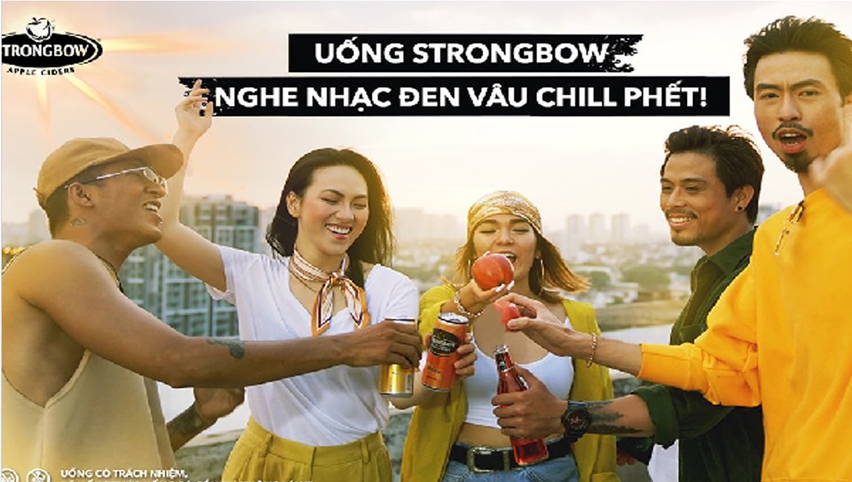 Strongbow và chiến dịch "Bài này Chill phết" cùng Đen Vâu