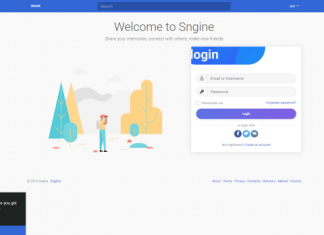 Chia sẻ mã nguồn mạng xã hội giống Facebook – Sngine v2.6.1