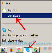 Quit Skype