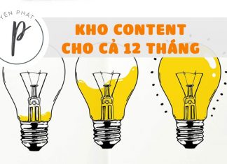 Kho ý tưởng content đủ để bạn viết suốt 12 tháng Kho ý tưởng content đủ đê bạn viết suốt 12 tháng