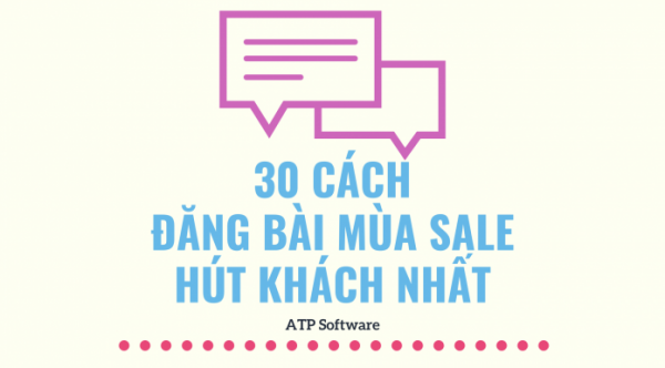 Top 30 Cách đăng bài mùa Sale hút khách nhất