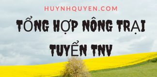 TỔNG HỢP MỘT SỐ NÔNG TRẠI HỮU CƠ TUYỂN TÌNH NGUYỆN VIÊN Ở VIỆT NAM