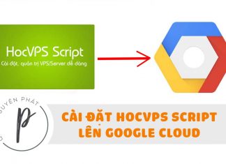 Hướng dẫn cài đặt Học VPS Script trên VPS Google (Google Cloud Platform)