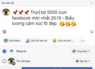 icon facebook - Trọn bộ 5000 icon facebook mới nhất 2019 - Biểu tượng cảm xúc fb đẹp