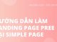 Cách làm Landing Page Pree