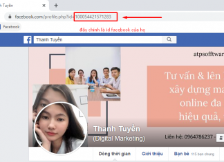 Hướng dẫn cách lấy id facebook nhanh nhất không cần phần mềm hỗ trợ - ATP Software