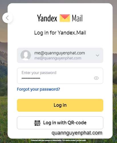Hướng dẫn sử dụng email theo tên miền từ dịch vụ của Yandex