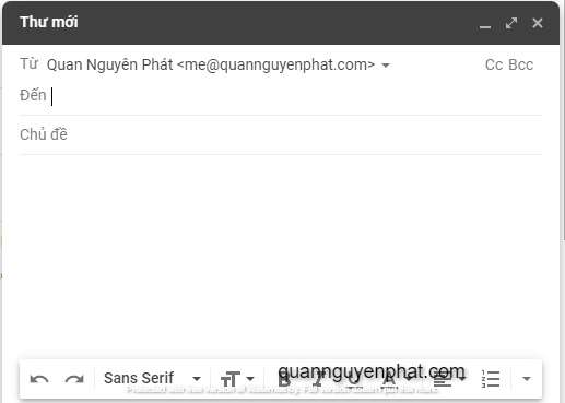 Sử dụng email tên miền riêng miễn phí với Gmail