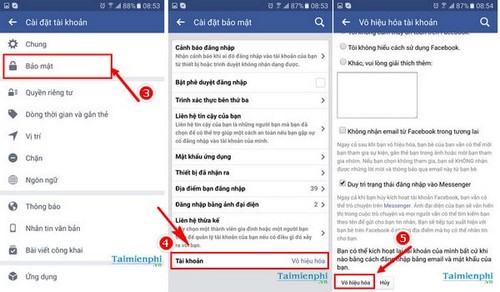 xoa nick facebook tren dien thoai android