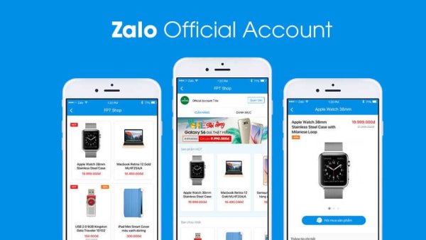  Zalo Official Account 